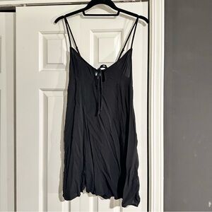 Wild Fable Black Spaghetti Strap SunDress MEDIUM